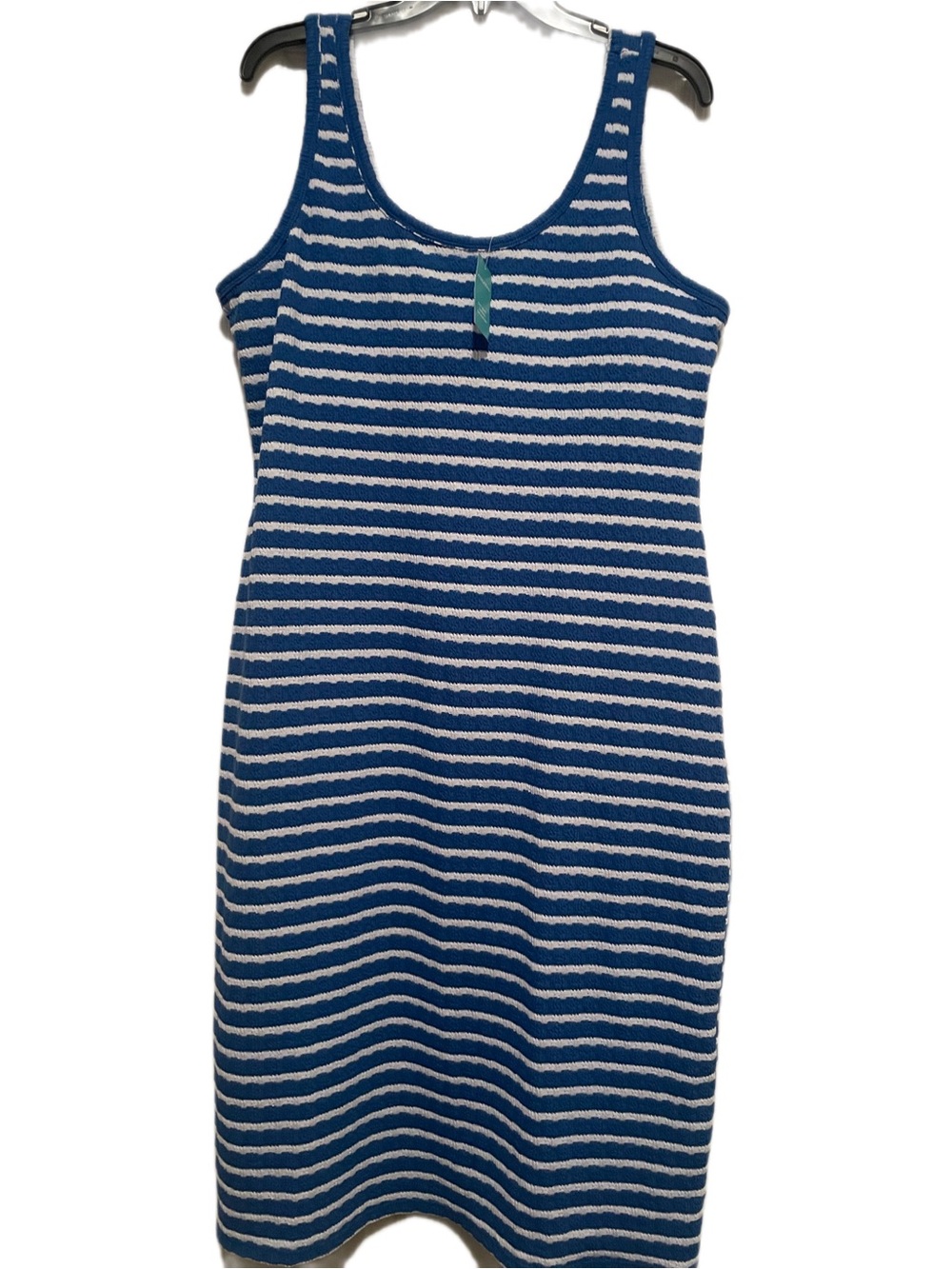Maurices Blue and White Striped Maxi Dress